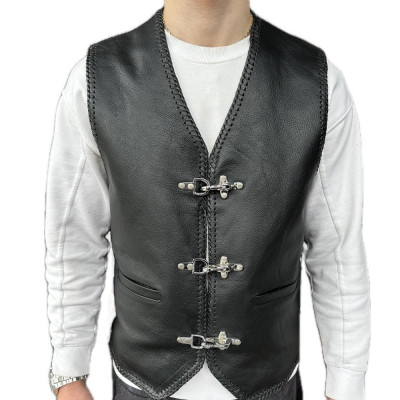 Vesta moto de piele ROADER B-ROCK