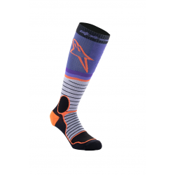 Sosete motocross ALPINESTARS SOCK MX PRO PUR/BK/GY Sosete motocross ALPINESTARS SOCK MX PRO PUR/BK/GY