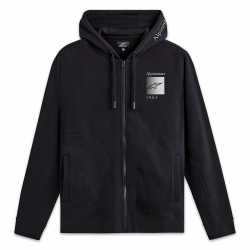 Hanorac moto ALPINESTARS HOODIE QUEST BLACK Hanorac moto ALPINESTARS HOODIE QUEST BLACK
