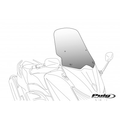 Parbriz PUIG  WINDS.V-TECHLINE TOUR. XMAX 125/250/400-MBK EVOLIS