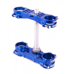 Clema tripla XTRIG ROCS Tech Triple Clamp blue Yamaha YZ250F/YZ450F
