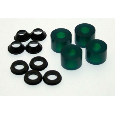 Bucșe de distanță X-TRIG PHDS Elastomere Spacers Green Soft Density M10/M12
