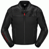 Geacă moto de piele SPIDI DP PROGRESSIVE HYBRID PERFORATED BLACK