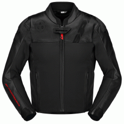 Geacă moto de piele SPIDI DP PROGRESSIVE HYBRID PERFORATED BLACK