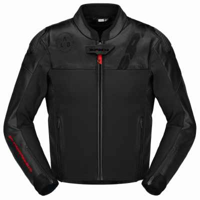 Geacă moto de piele SPIDI DP PROGRESSIVE HYBRID PERFORATED BLACK