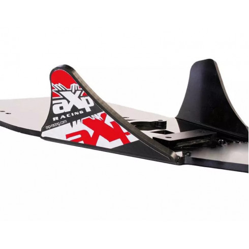 Tava de protectie AXP RACING CENTRAL SKID PLATE YFZ450R BK/RD Tava de protectie AXP RACING CENTRAL SKID PLATE YFZ450R BK/RD