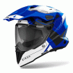Casca AIROH COMMANDER 2 REVEAL BLUE GLOSS thumb