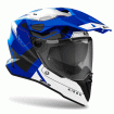 Casca AIROH COMMANDER 2 REVEAL BLUE GLOSS thumb