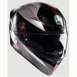 Casca AGV K1 S LAP MATT BLACK/GREY/RED  Casca AGV K1 S LAP MATT BLACK/GREY/RED