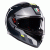 Casca AGV K3 SHADE GREY/YELLOW FLUO thumb