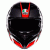 Casca AGV K3 STRIGA BLACK/GREY/RED thumb