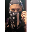 Cagula ZANheadgear BK/WH FLAG thumb