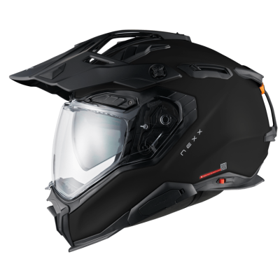Casca adventure NEXX X.WED3 PLAIN BLACK MT