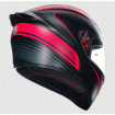 Casca moto AGV K1S ECE 22-06 WARMUP BLACK/PINK thumb