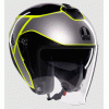 Casca pentru scuter  AGV IRIDES DAVAO BLACK/GREY/YELLOW FLUO Casca pentru scuter  AGV IRIDES DAVAO BLACK/GREY/YELLOW FLUO