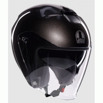 Casca pentru scuter AGV IRIDES MONO ASFALTO GREY Casca pentru scuter AGV IRIDES MONO ASFALTO GREY