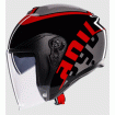 Casca pentru scuter  AGV IRIDES VALENZA MATT GREY/BLACK/RED thumb
