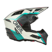 Casca enduro O'NEAL EX-SRS QUIN GRAY/TEAL  thumb
