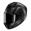 Casca SHARK SPARTAN RS CARBON XBOT BLACK/RED/SILVER