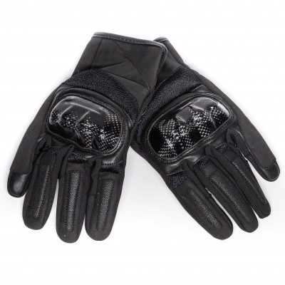 Mănuși de vară BLACK BIKE CARBO CITY BLACK