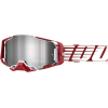 Ochelari motocross 100% ARMEGA O.D. RED SILVER MIRROR