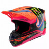 Casca motocross ALPINESTARS SM10 Deegan OR/PU/PK