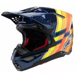 Casca motocross ALPINESTARS SM10 TLD25 BL/OR/YL