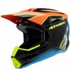 Casca motocross pentru copii ALPINESTARS SM3 FRAY BLK/OR/YL