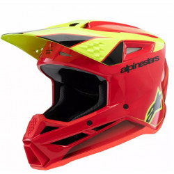 Casca motocross pentru copii ALPINESTARS SM3 FRAY RD/YL/BK