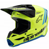 Casca motocross pentru copii ALPINESTARS SM3 RADIUM YL/BK/B