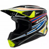 Casca motocross pentru copii ALPINESTARS SM3 WURX BLK/YL/B