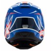 Casca motocross pentru copii ALPINESTARS SM3 WURX BLUE/RED/WT/BK thumb