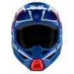 Casca motocross pentru copii ALPINESTARS SM3 WURX BLUE/RED/WT/BK thumb