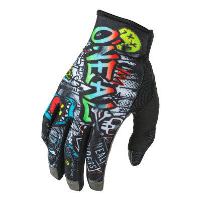 Manusi motocross O'NEAL MAYHEM RANCID BLACK/WHITE DS V.25