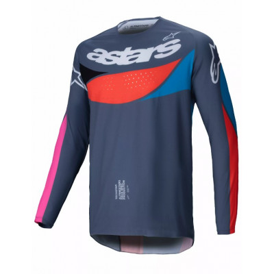 Bluza motocross  Alpinestars TECHSTAR DREEM GRAY/MULTI