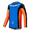 Bluza motocross Alpinestars TECHSTAR MELT ORANGE/BLUE Bluza motocross Alpinestars TECHSTAR MELT ORANGE/BLUE thumb