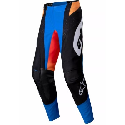 Pantaloni motocross ALPINESTARS TECHSTAR MELT ORANGE/BLUE