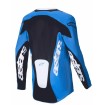 Bluza motocross  Alpinestars TECHSTAR VEIL BLUE/BLACK thumb