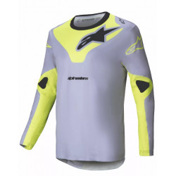 Bluza motocross  Alpinestars TECHSTAR VEIL GRAY/YELLOW