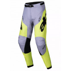 Pantaloni motocross  ALPINESTARS TECHSTAR VEIL GRAY/YELLOW