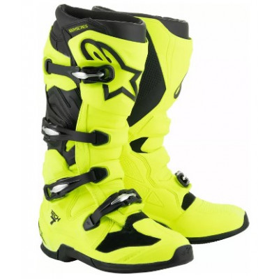 Cizme motocross ALPINESTARS TECH 7 YELLOW FLUO BLACK C25
