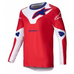 Bluza motocross Alpinestars RACER VEIL RED/WHITE