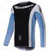 Bluza motocross Alpinestars TECHSTAR MELT BLACK/BLUE