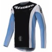 Bluza motocross Alpinestars TECHSTAR MELT BLACK/BLUE thumb