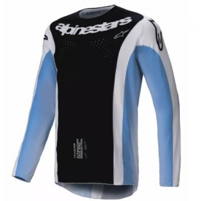 Bluza motocross Alpinestars TECHSTAR MELT BLACK/BLUE