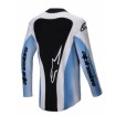 Bluza motocross Alpinestars TECHSTAR MELT BLACK/BLUE thumb