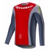Bluza motocross  Alpinestars TECHSTAR MELT RED/GRAY thumb
