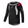 Bluza motocross Alpinestars FLUID HAUL BLACK/WHITE
