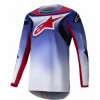 Bluza motocross  Alpinestars FLUID WURX PURPLE/RED