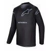 Bluza motocross pentru copii ALPINESTARS YTH RACER GRAPHITE BLK/GY